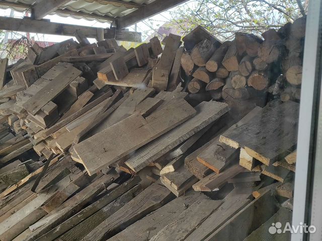 Дрова колотые разных пород, по 30-35 см + от палет