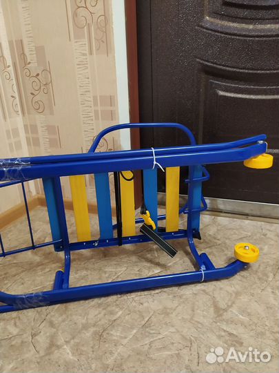 Детские санки с колесами