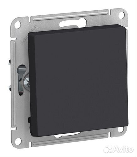 SE AtlasDesign Карбон Выключатель 1-клавишный сх.5