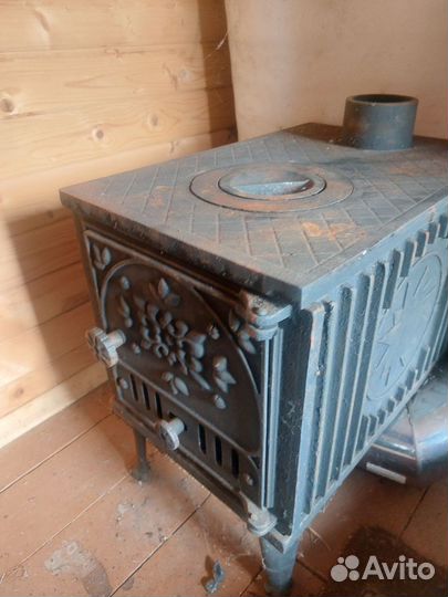 Печь буржуйка чугунная