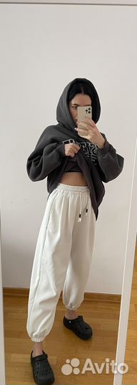 Костюм худи и штаны женский