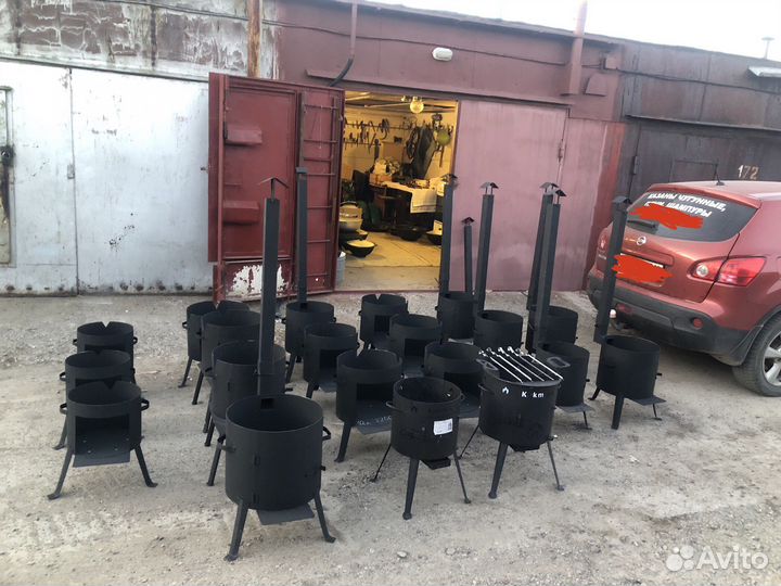 Печь под казан