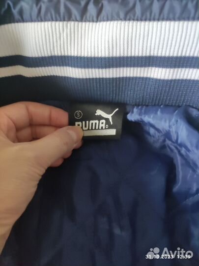 Куртка демисезонная мужская puma, ретро