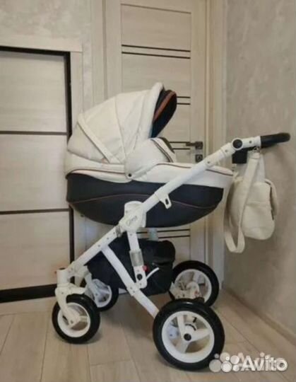 Коляска adamex 3 в 1 бу