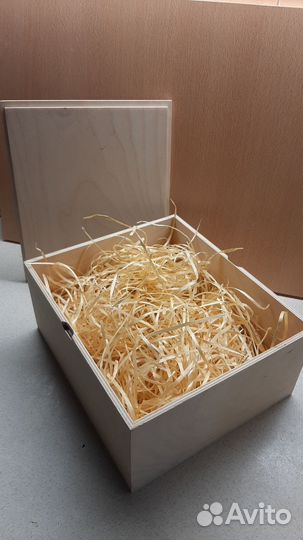 Ящик (коробка) подарочный деревянный