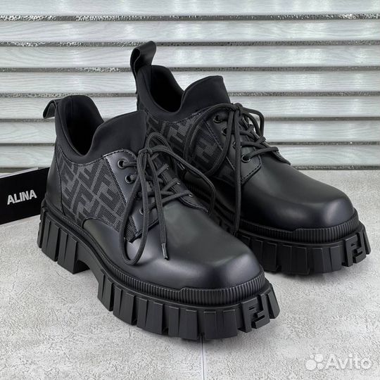 Мужские ботинки Fendi