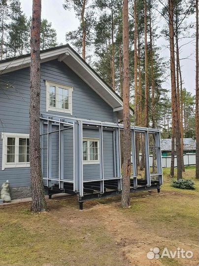 Остекление теплиц под ключ из оконных систем