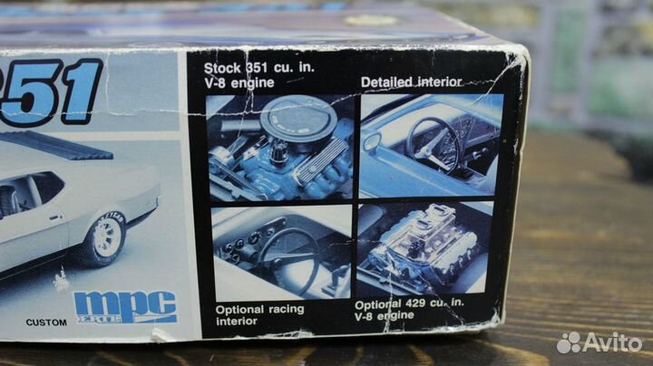 Сборная модель 1/25 Ford Mustang Boss 351