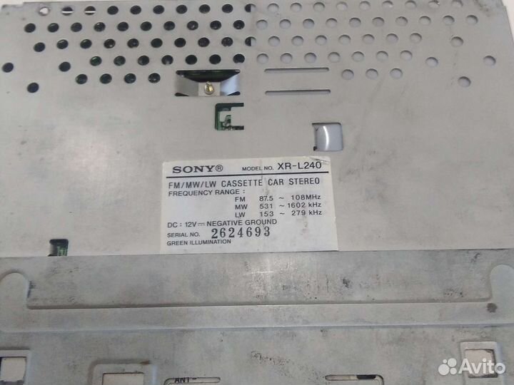 Автомагнитола sony
