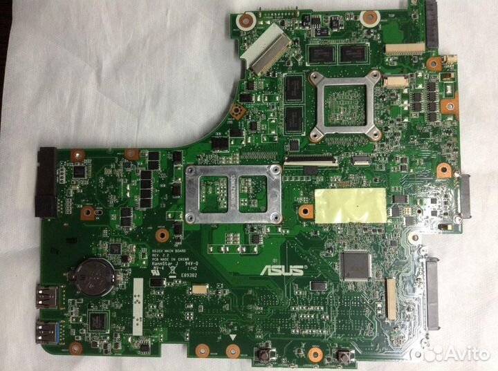 Материнская плата Asus N53S N53SV 4 dimm