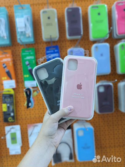 Чехлы Silicon Case на iPhone 7-11 Pro Max