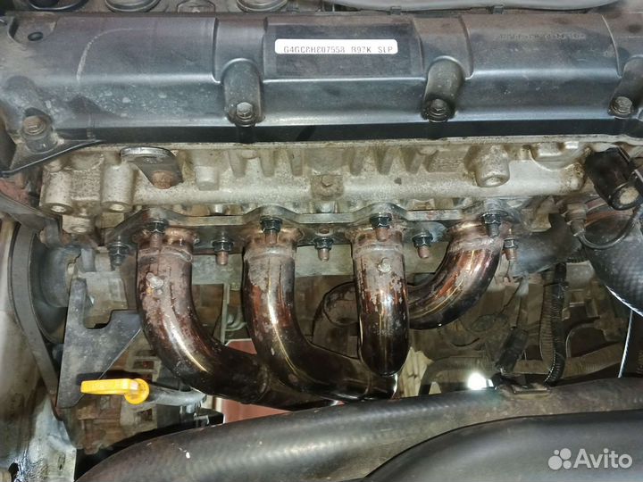 Выпускной коллектор 4-2-1 (паук) G4GC. Ceed 2.0