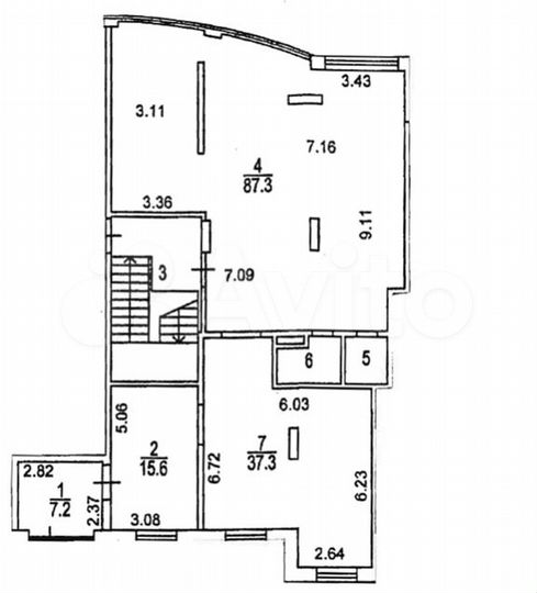 Офис, 171.8 м² Каникулы на ремонт