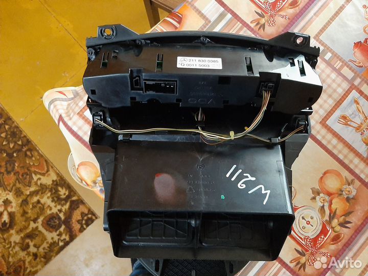 Блок управления климат-контролем мерседес w211