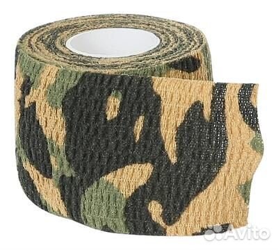 Камуфляжная лента многоразовая (разные цвета)