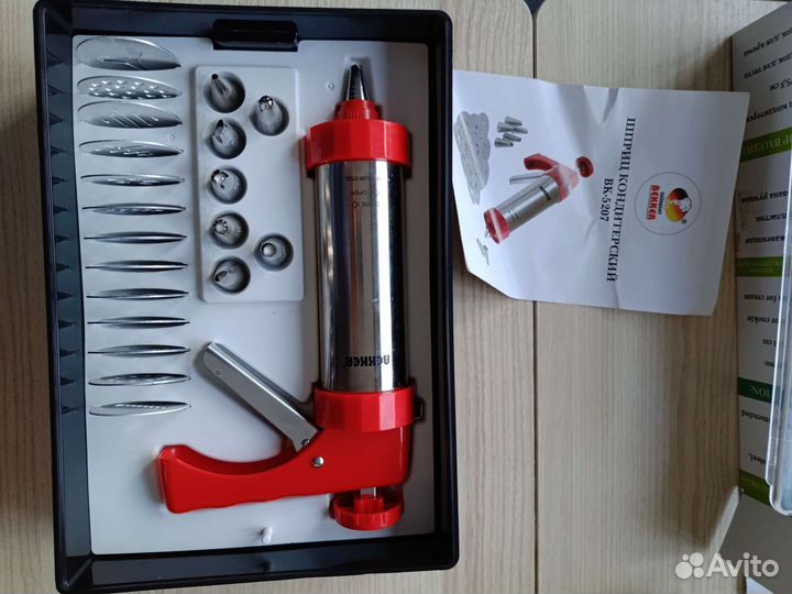 Кондитерский шприц Bekker