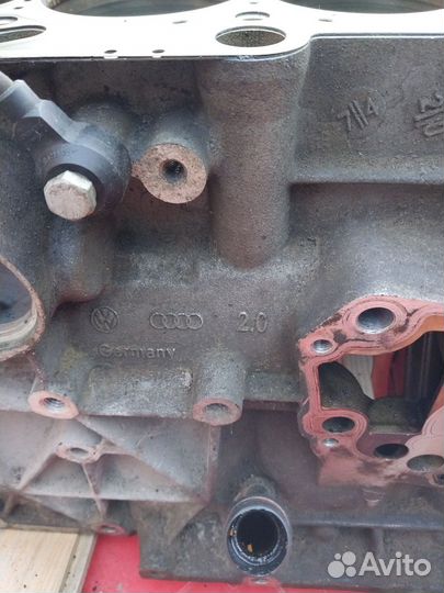 Блок двигателя фольксваген пассат в6 150/2