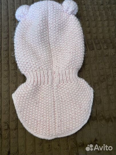 Шапка шлем для девочки