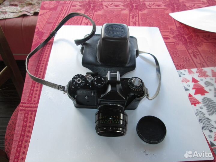 Зеркальный пленочный Фотоаппарат Зенит-ет И смена