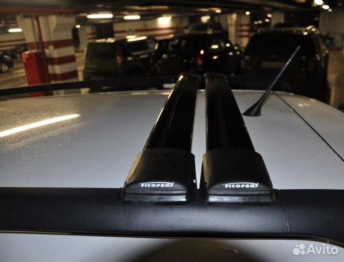 Багажник на крышу Toyota Land Cruiser 200 черный