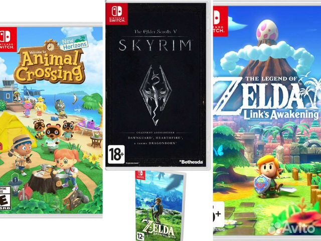 Игрa switch ведьмак skyrim Zelda Links animal