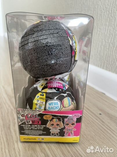Игровой набор L.O.L. Surprise Remix Fan Club 4шт