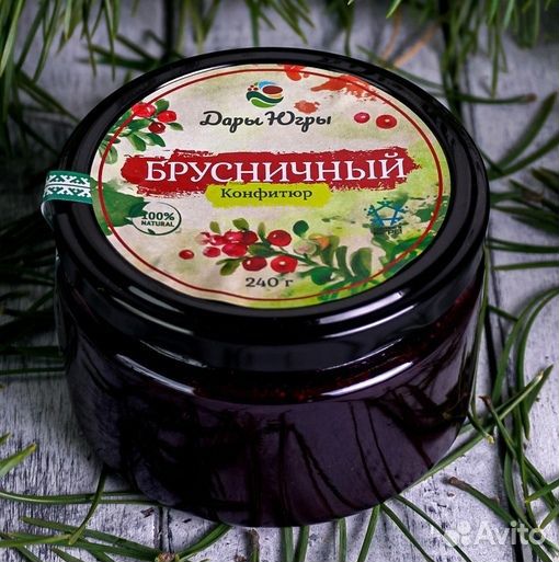 Конфитюр Брусничный