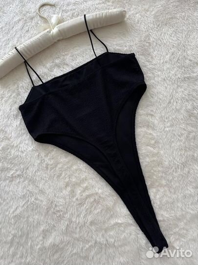 Фактурный боди купальник berhka