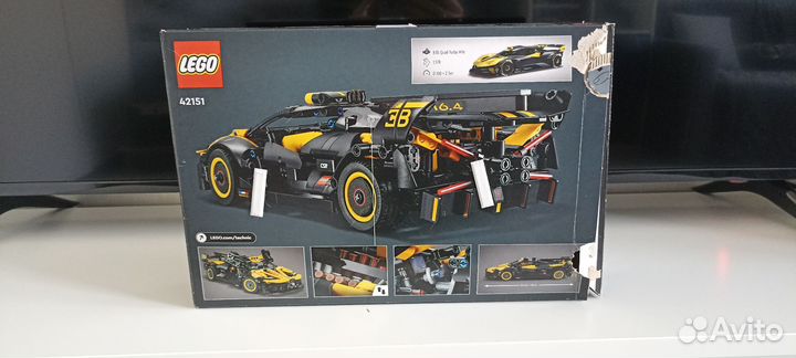 Конструктор lego Technic, Bugatti Bolide Original
