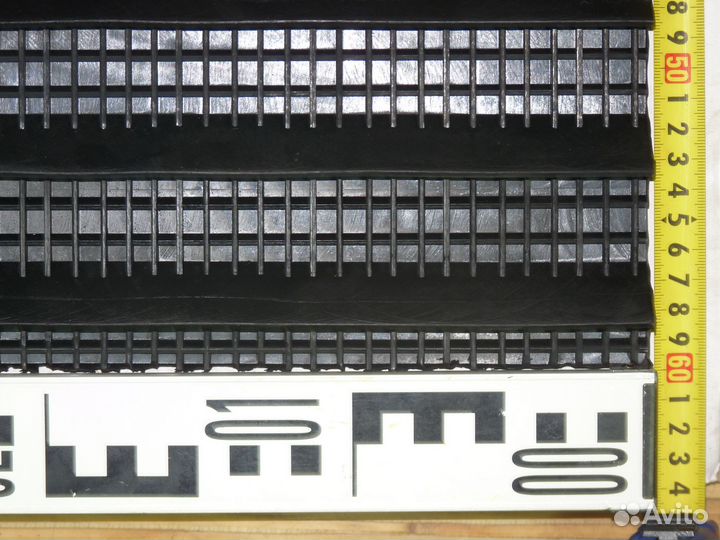 Дражный шлюзовый коврик с рифлями