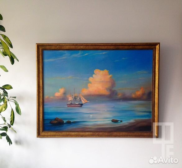 Интерьерная картина маслом 