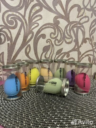 Спонжи для макияжа новые