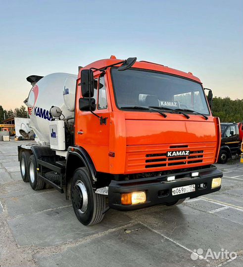 Автобетоносмеситель КамАЗ 65115, 2012