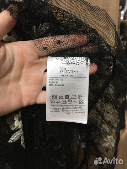 Red valentino платье