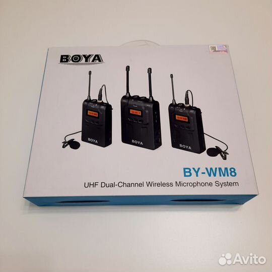 Микрофон петличный boya by wm8