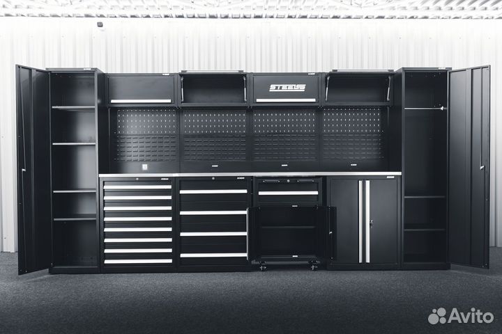 Набор Металлической системы хранения. В стиле Лофт Арт. EZ9