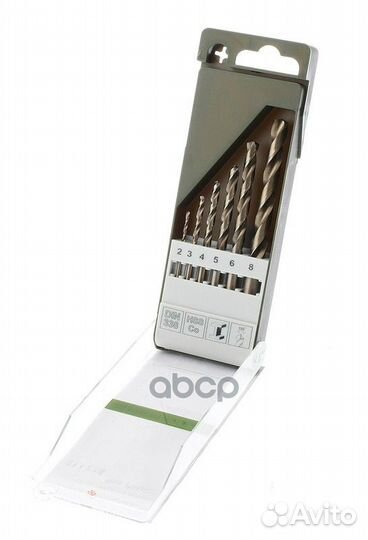 211206 набор сверл 6 шт. по металлу cobalt 5