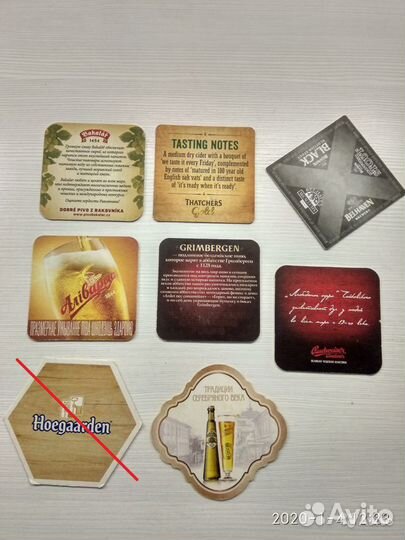 Подставка под пивной бокал (бирдекель)