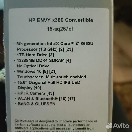 HP envy X360