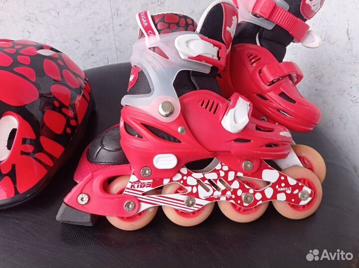 Детские ролики с защитой