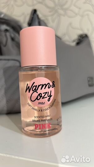 Спрей мист Victoria's Secret pink Warm Cozy 75 ml