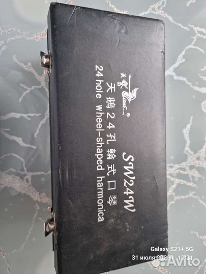 Губная гармошка тремоло 5 х 24, Swan SW24W