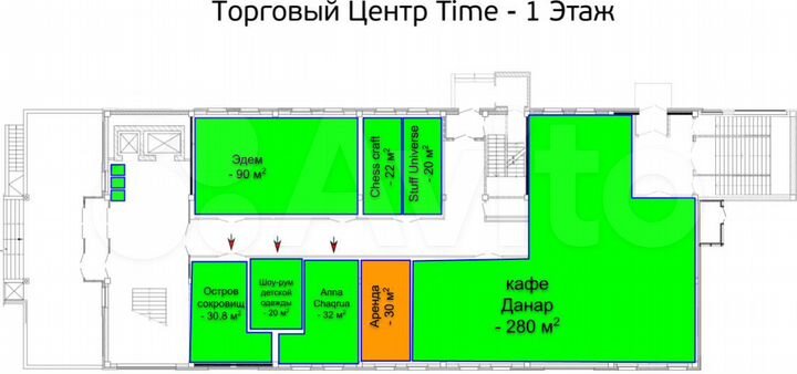 Торговая площадь, 24.5 м²