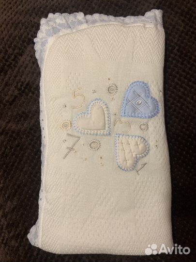 Детский плед-одеяло на выписку