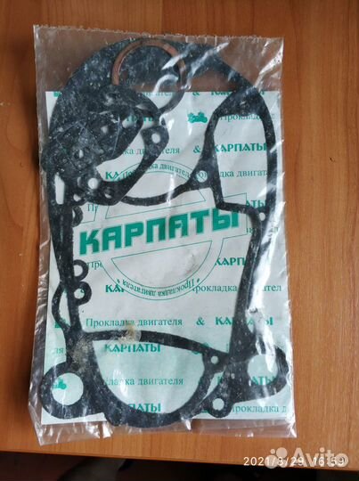 Наборы прокладок двигателя на мопед Карпаты-2