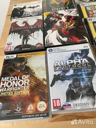 Диски игры на PC на компютер лицензионные