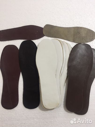 Стельки из натуральной кожи