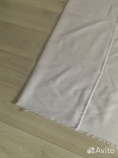 Шторы белые длинные