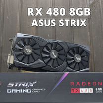 RX 480 8GB Asus Strix / Видеокарта