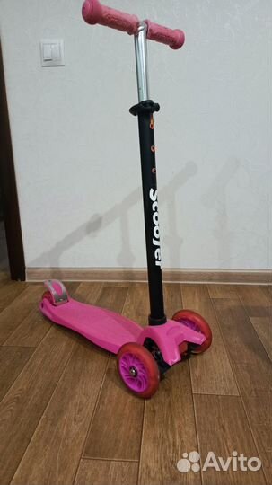 Самокат детский трехколесный бу